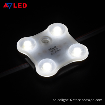 Adled Light IP68 smd2835 12v Samsung 4 led smd module with lens for store front led sign